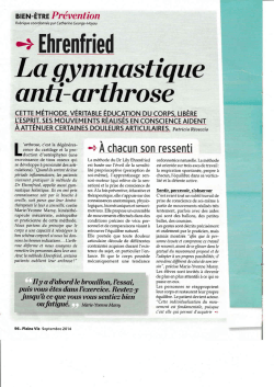 Ehrenfried, la gym anti-arthrose.