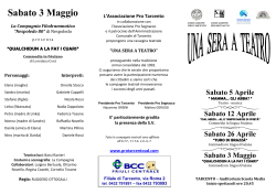 Programma_Teatro_Tarcento - Proloco del Friuli Venezia Giulia
