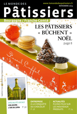 Le Monde des Pâtissiers / Bourgogne-Franche