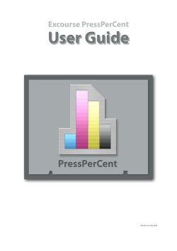 Using PressPerCent Guide