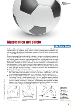 Matematica nel calcio