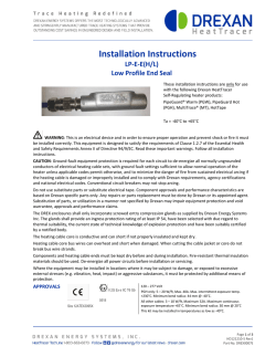 HD121210-5 - LP-E-E(H-L) Low Profile End Seal