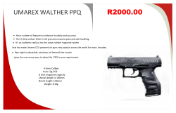UMAREX WALTHER PPQ R2000.00