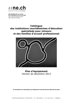 Institutions pour mineurs