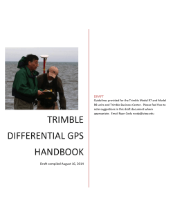 Trimble Differential GPS Handbook