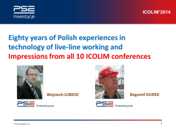prezentacja PPN na ICOLIM 2006