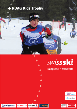 Endstand RUAG Kids Trophy 2013/2014 (612 KB) - Swiss-Ski