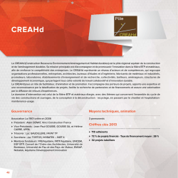 cReAHd - Aquitaine Développement Innovation