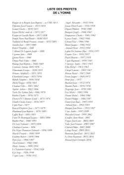 liste des préfets 89 - 0,03 Mb