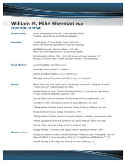 William M. Mike Sherman Ph.D.
