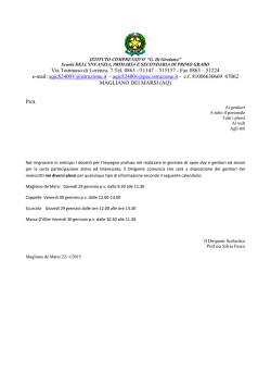 Via Tommaso di Lorenzo, 7 Tel. 0863 -/51147 – 515157