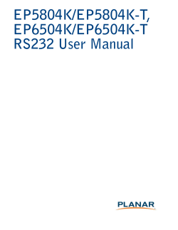 RS232 Codes