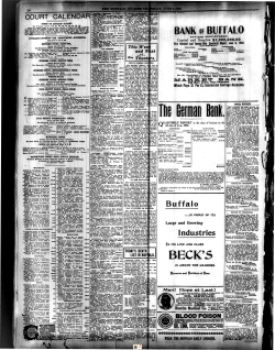 Buffalo Ny Courier 1904