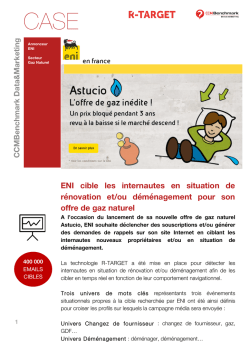 ENI cible les internautes en situation de rénovation et - R