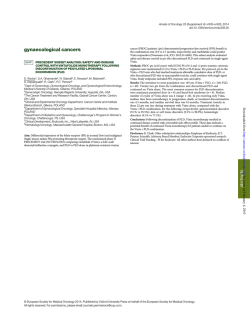 gynaecological cancers