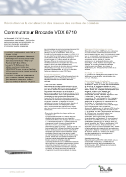 Commutateur Brocade VDX 6710