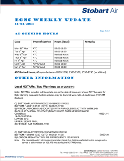 EGNC Weekly Update
