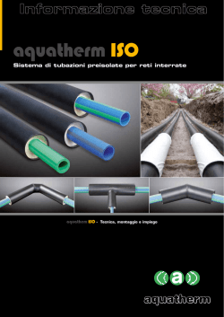 Aquatherm ISO- CATALOGO