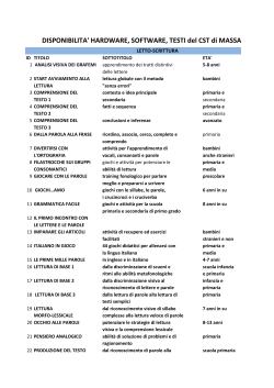 inventario nuovo - cst massa carrara