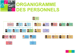 Organigramme personnels ENC.qxd