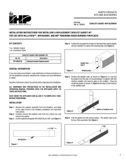 hearth products kits and accessories installation instructions