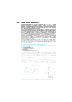 16.2 Amplificatori operazionali