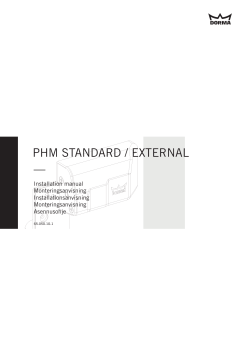 65_050_10_1_Installation manual PHM