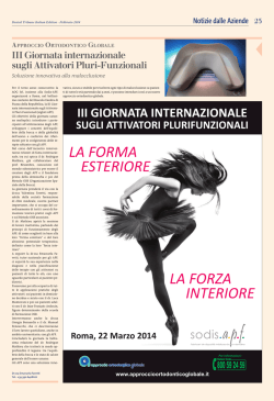 III Giornata internazionale sugli Attivatori Pluri