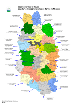 Structures Intercommunales du territoire Meusien