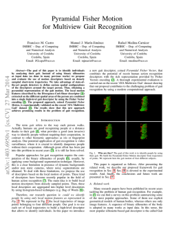 PFM for Multiview Gait Recognition