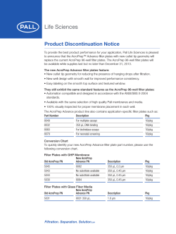 Product Discontinuation Notice To provide the best
