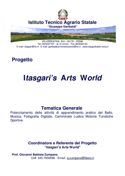 scarica la presentazione del progetto con modulo di iscrizione