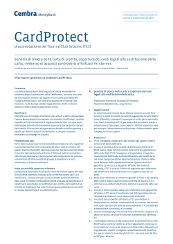 CGC: CardProtect - Cembra Money Bank