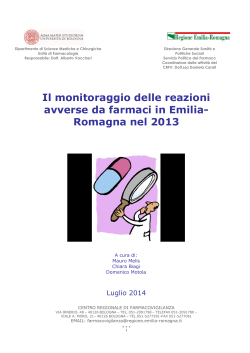 Rapporto FV 2013 - Saluter - Regione Emilia
