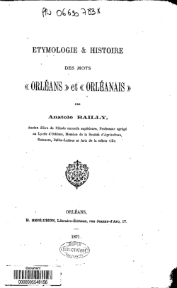 ￃﾉtymologie et histoire des mots