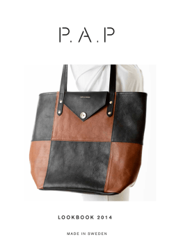 LOOKBOOK 2014 - PAP Accessories