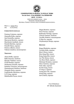 scarica il documento - Conservatorio "Santa Cecilia"