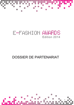 DOSSIER DE PARTENARIAT - E