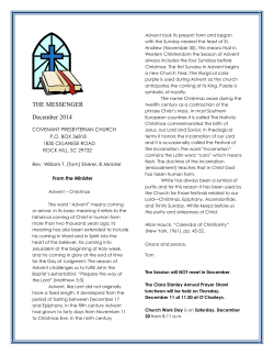 Newsletter - Covenant Presbyterian Church