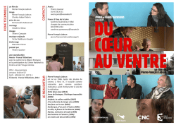 FICHE TECHNIQUE CONTA CTS LE REALISATEUR