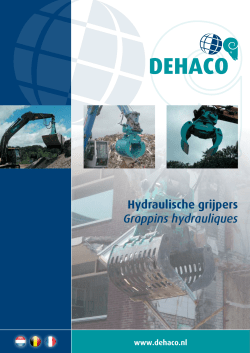 Hydraulische grijpers Grappins hydrauliques