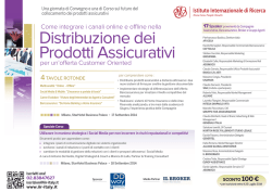 Distribuzione dei Prodotti Assicurativi