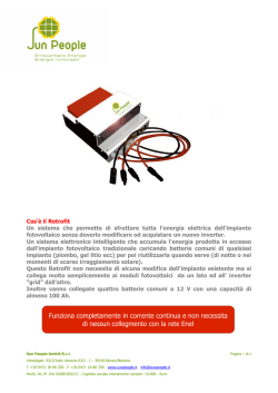 Documentazione tecnica