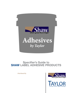 Taylor-Shaw Products