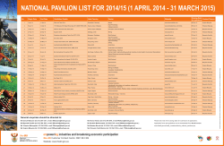 nat pav list .indd - Department of Trade and Industry