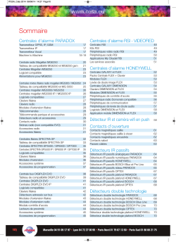 Catalogue 2014 Incendie