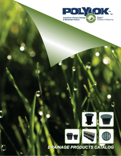 Polylok Drainage Products Brochure
