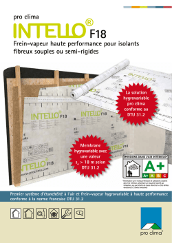 IntelloF18+ - Bien être matériaux