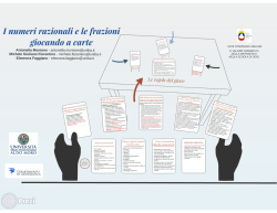 I numeri razionali e le frazioni giocando a carte
