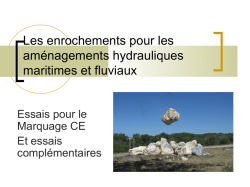 Journ&eacute;e enrochements CNR &ndash; DREAL Loire